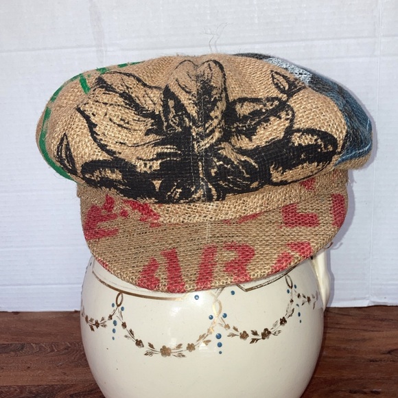 HILLS HATS of NEW ZEALAND HAVANA Coffee Work Jute Baker Boy Hat UNISEX
SIZE XXL main image 8